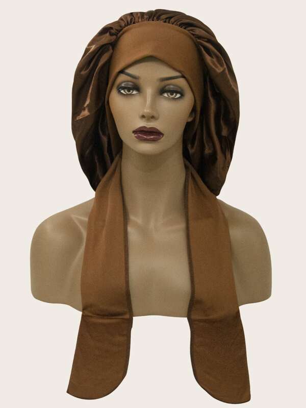 Satin Silk Head Bonnet By Her Royal Hair