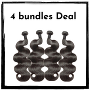 FOUR BUNDLE DEALS! Brazilian  Virgin Hair bundles
