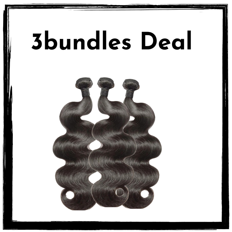 THREE BUNDLE DEALS! Brazilian Virgin Hair bundles