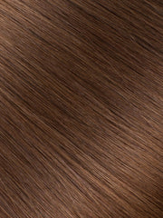 CHOCOLATE BROWN (4) Clip IN  HAIR EXTENSIONS