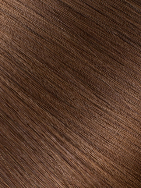 CHOCOLATE BROWN (4) Clip IN  HAIR EXTENSIONS