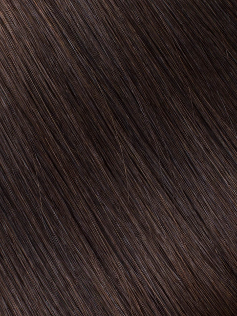 DARK BROWN (2) Clip IN  HAIR EXTENSIONS