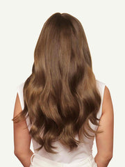 CHESTNUT BROWN (6) Clip IN  HAIR EXTENSIONS