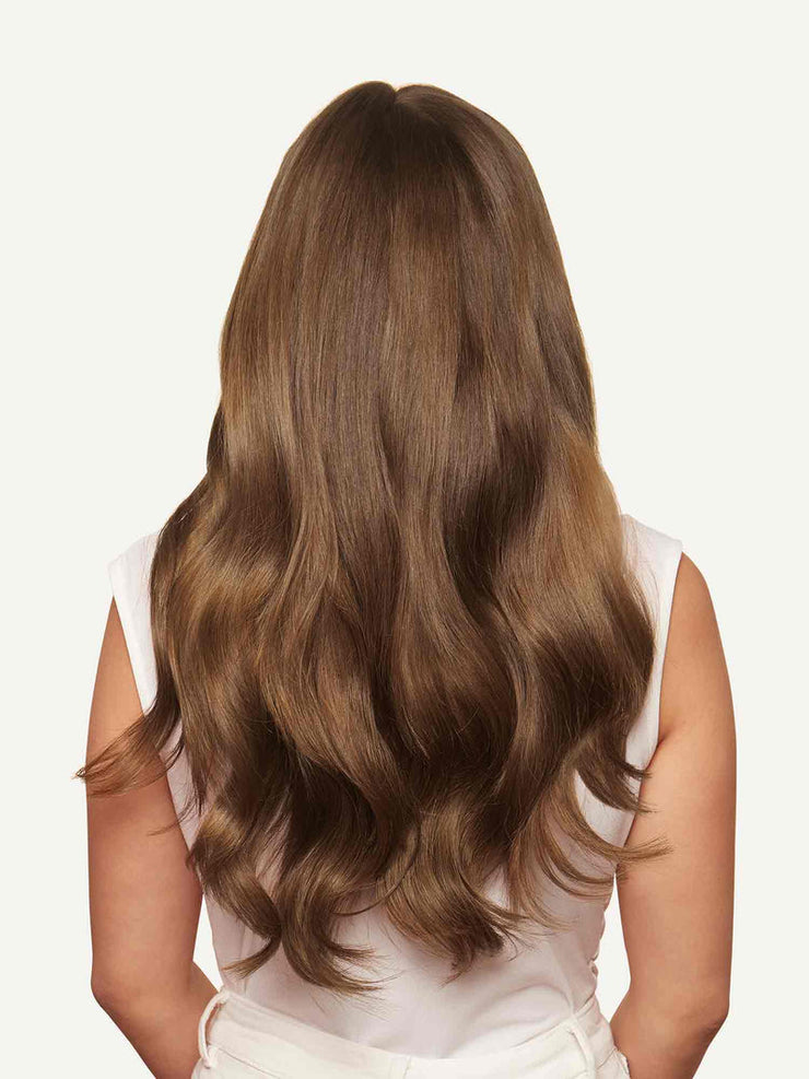 CHESTNUT BROWN (6) Clip IN  HAIR EXTENSIONS