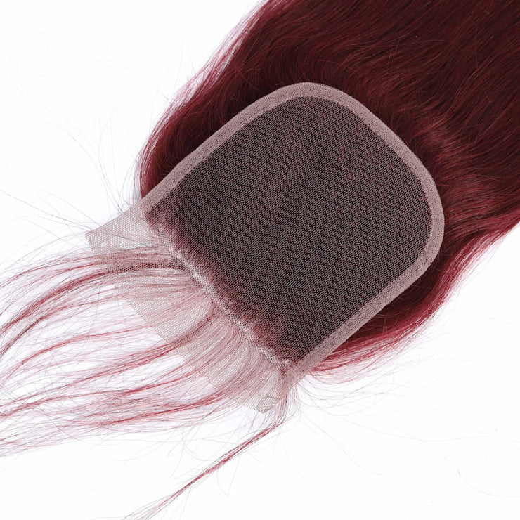 Red 99j  Lace Closure