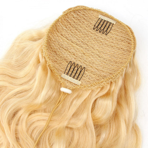 blonde hair ponytail extensions
