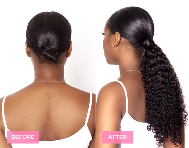 Custom Ponytail natural Remy hair