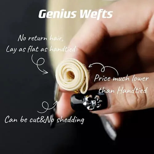 Ultra Thin Genius Weft Dark  #1B Natural Black