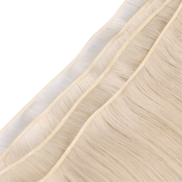 Ultra Thin Genius Weft Light # White Blonde