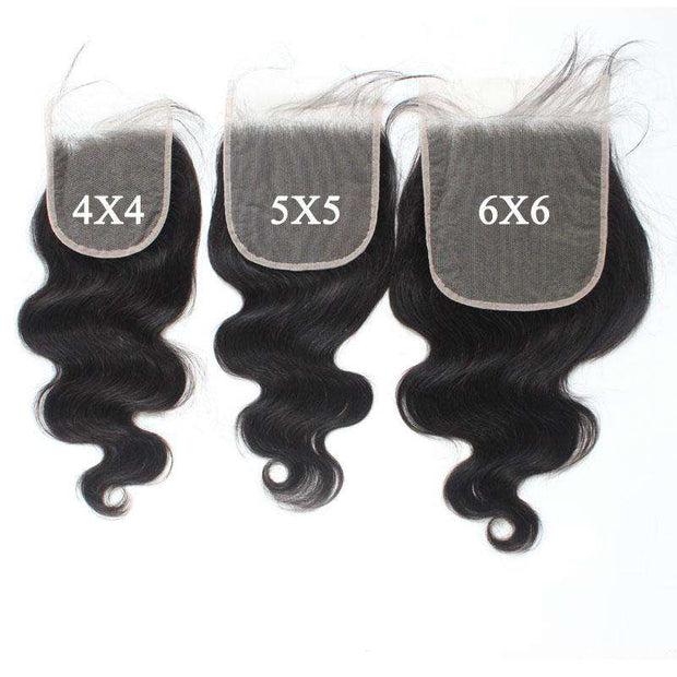 lace closure sizes